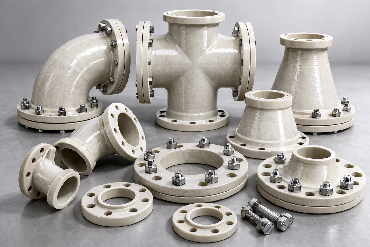 Flanges & Fittings GRP 3 fitting 2