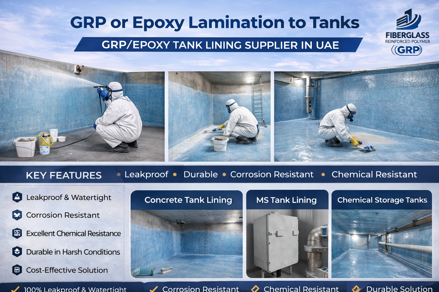 Lining GRP 4 lining 3